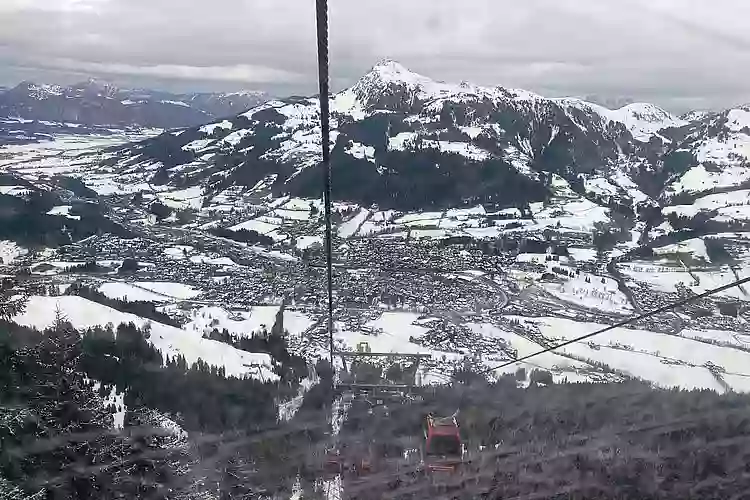 Skigebiet Kitzbühl Talblick